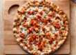 tagliere con pizza